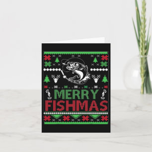 Ugly Fishing Christmas Byb Fish Apparel  Card
