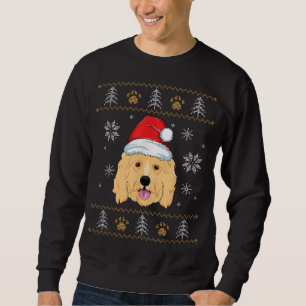Ugly Goldendoodle Christmas Golden Doodle Dog Xmas Sweatshirt