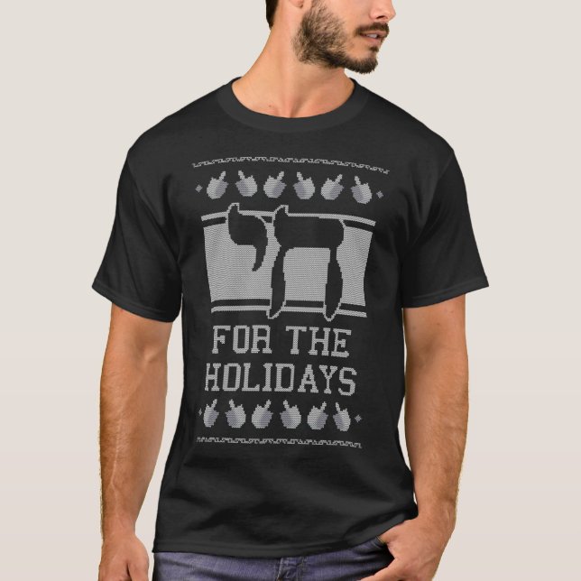 Ugly Hanukkah Sweater Chai for the Holidays (Front)