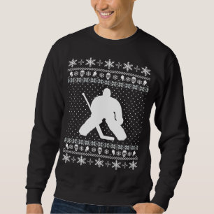 Ugly Hockey Christmas Sweater