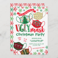 Ugly Mask Christmas Party