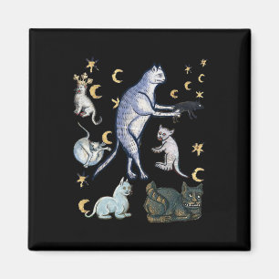 Ugly Mediaeval Cats Magnet