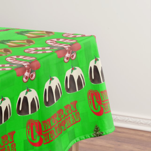 Ugly Merry Christmas Design, Tablecloth (In Situ)