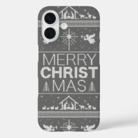 Ugly Merry CHRISTmas Sweater Christ Christian