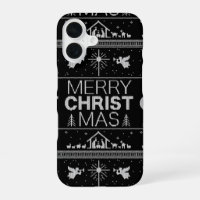 Ugly Merry Christmas Sweater Elegant Christian