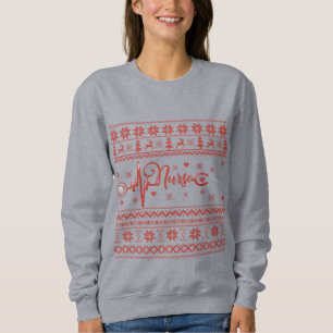Ugly Merry Christmas sweater heartbeat