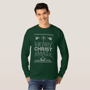 Ugly Merry CHRISTmas Sweater Religious
