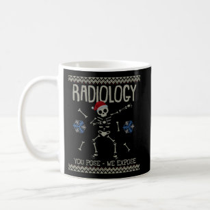 Ugly Radiology Pose Expose Skeleton Coffee Mug