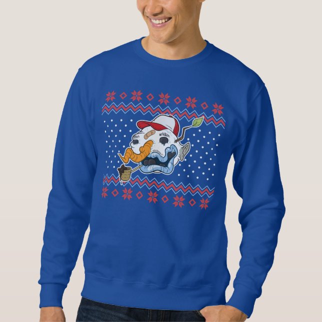 Ugly Snowman Ugly Christmas Sweater (Front)