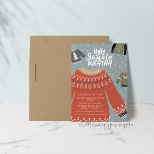 Ugly Sweata Weatha Party Invitation