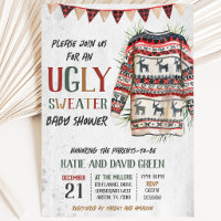 Ugly Sweater Baby Shower