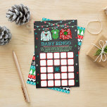 Ugly Sweater Christmas Baby Shower Bingo Game<br><div class="desc">These bingo cards are perfect for anyone having a baby shower this Christmas time. Simply include these bingo cards when you send out your matching baby shower invitations, your guests can then fill out each square with any gift they think the baby will receive at the shower, five in any...</div>