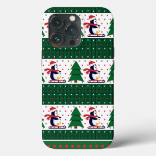 Ugly Sweater Christmas Faux Knit Pattern Case-Mate iPhone 13 Pro Case