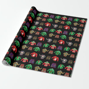 Ugly Sweater Christmas Holiday Wrapping Paper