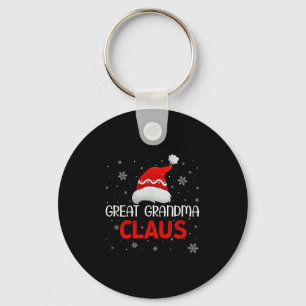 Ugly Sweater Christmas Matching Costume Great Gran Key Ring
