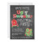 Ugly Sweater Christmas Party Chalkboard Style