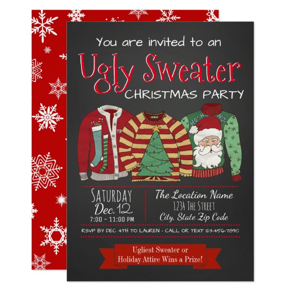 The Ugliest Invitations | Zazzle AU