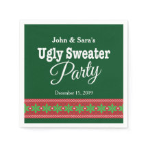 Ugly Sweater Christmas Party, Personalised