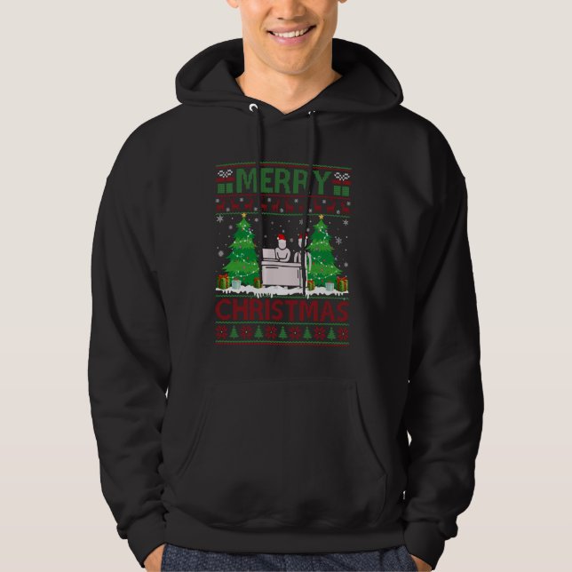 Ugly Sweater Christmas Tree Lighting Mentor Ugly X (Front)