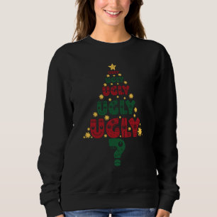Ugly Sweater, christmas tree!  Sweatshirt