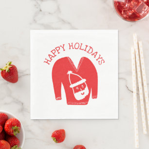 Ugly Sweater CUSTOM Holiday Christmas Napkin