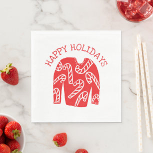 Ugly Sweater CUSTOM Holiday Christmas  Napkin
