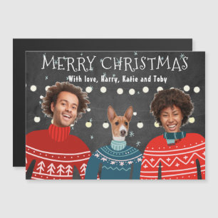 Ugly Sweater Family Christmas Card