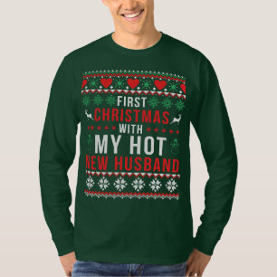 Ugly Sweater First Christmas with New Husband