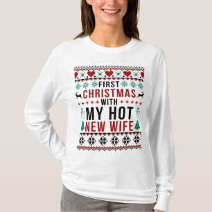 Ugly Sweater First Christmas with New Wife