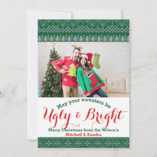 Ugly Sweater Holiday Card