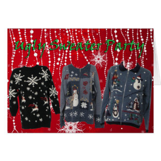 Ugly Sweater Party Invitation