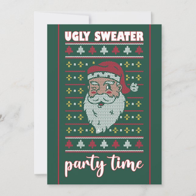 Ugly Sweater Party Invitation (Front)