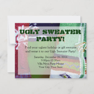 Ugly Sweater Party Invitations