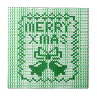 Ugly sweater pattern jingle bells and Merry Xmas w