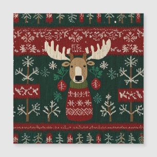 Ugly sweater reindeer