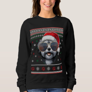 Ugly Sweater X-mas Santa Havanese Dog Christmas