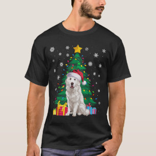 Ugly Sweater Xmas Tree Lights Great Pyrenees Dog S