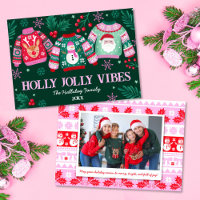 Ugly Sweaters with Santa, Reindeer & Snowmen Photo