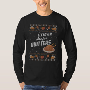 Ugly Thanksgiving Sweater Leftovers for Quitters