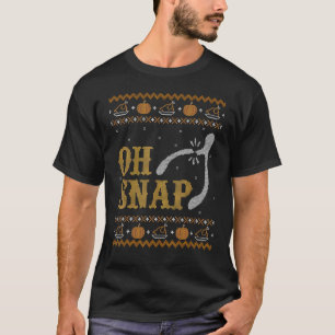 Ugly Thanksgiving Sweater Oh Snap Wish