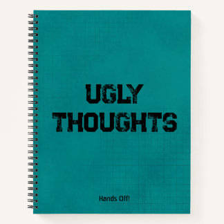 Ugly Thoughts Grunge Self-Care Journal