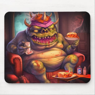 Ugly Toll Man Mouse Pad