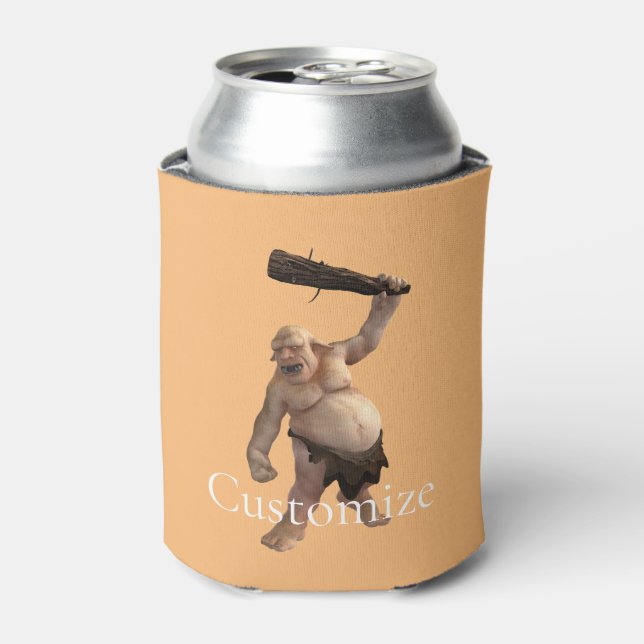 Ugly Troll Thunder_Cove Can Cooler (Can Front)