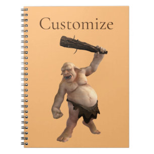 Ugly Troll Thunder_Cove Notebook