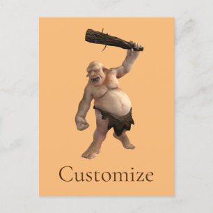 Ugly Troll Thunder_Cove Postcard