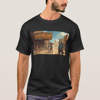Ugly Village Old West  T-Shirt