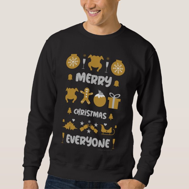 Ugly xmas office party sweater (Front)
