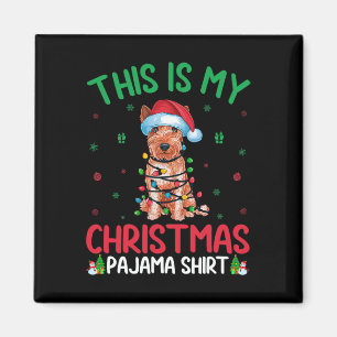 Ugly Xmas Soft Coated Wheaten Terrier Dog Christma Magnet