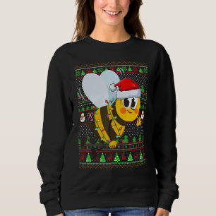 Ugly Xmas Sweater Style Lighting Bee Christmas