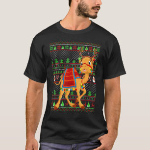 Ugly Xmas Sweater Style Lighting Camel Christmas